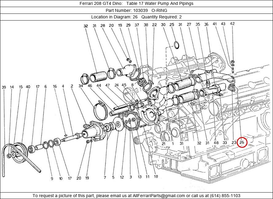 Ferrari Part 103039