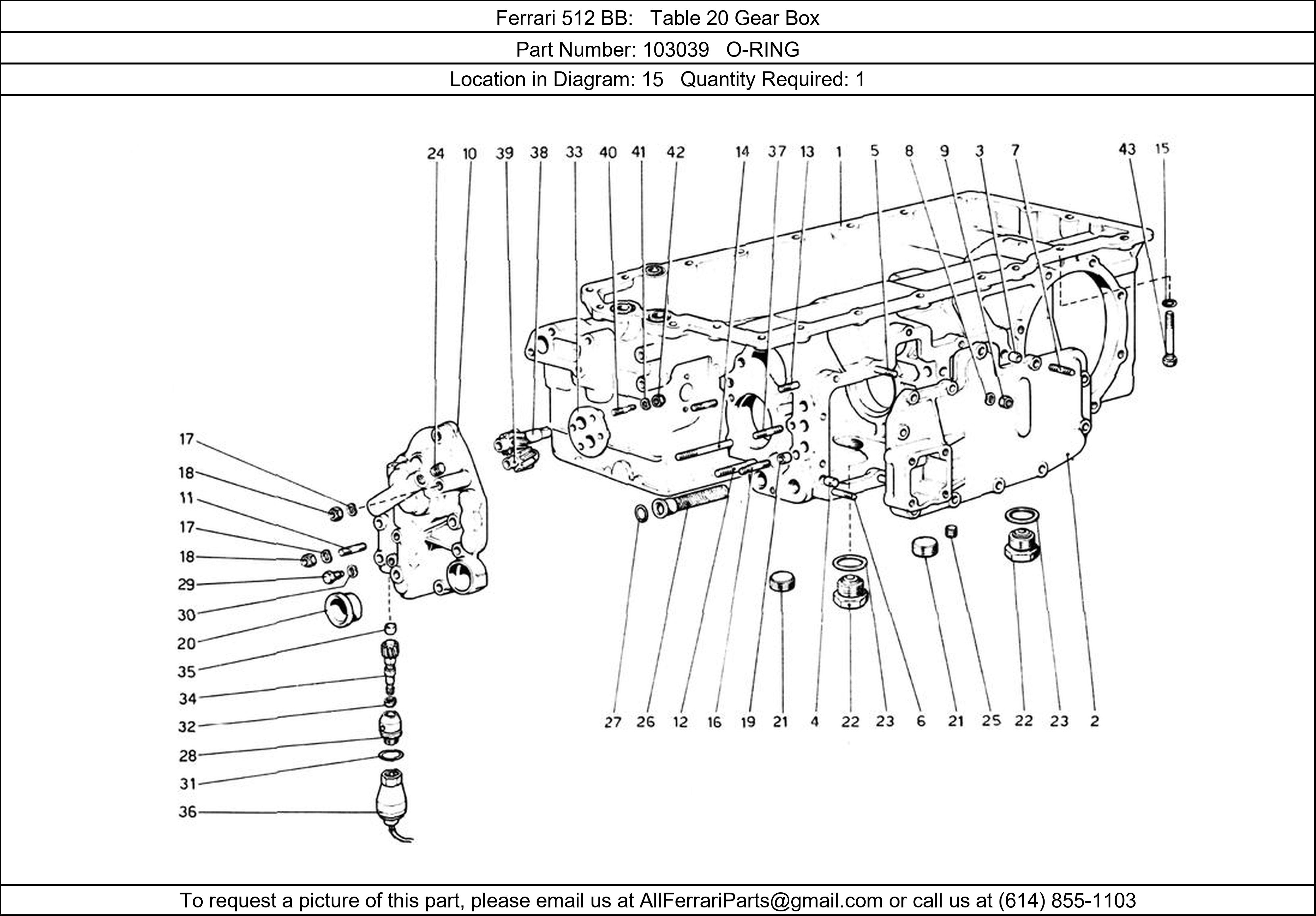 Ferrari Part 103039