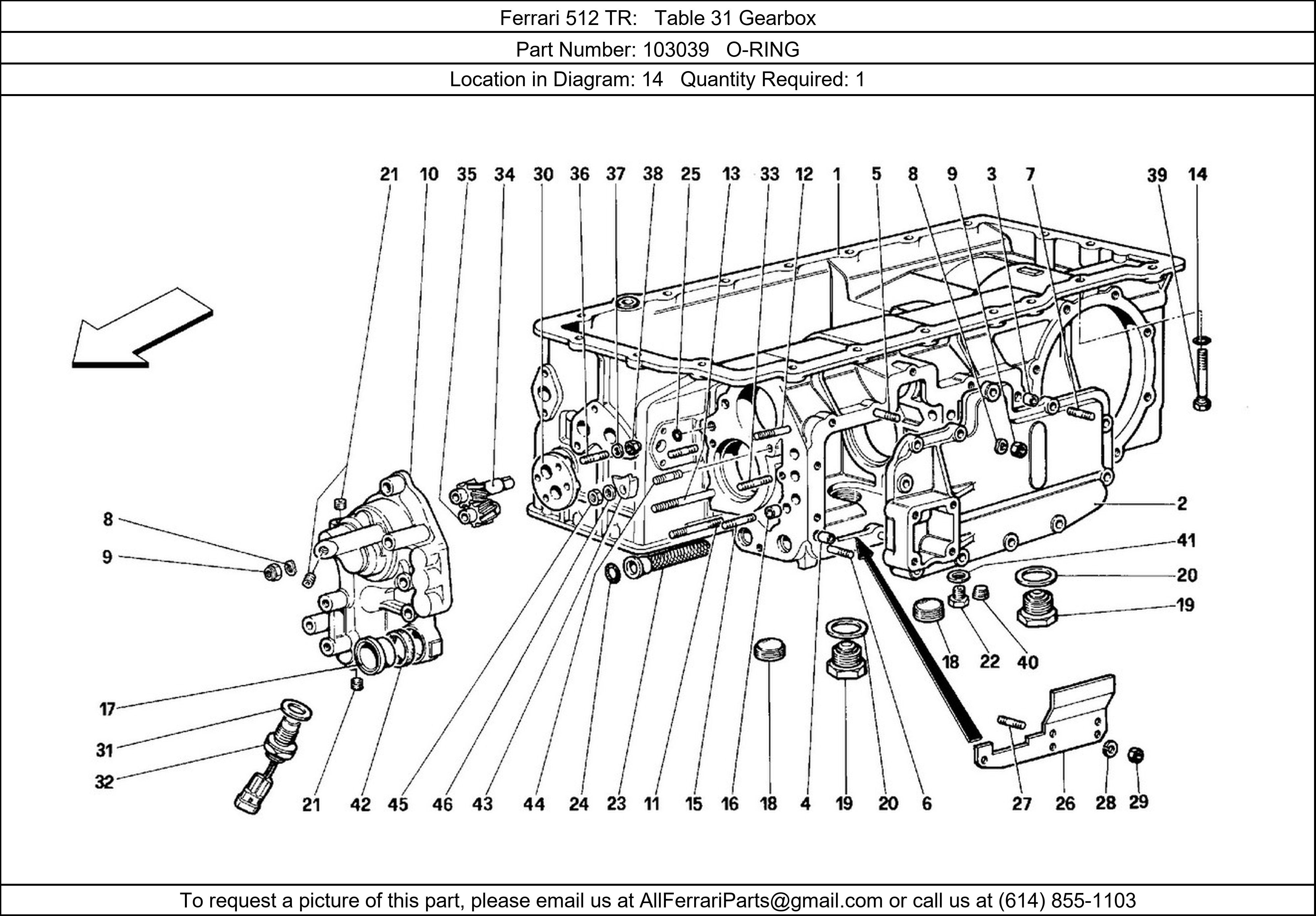 Ferrari Part 103039