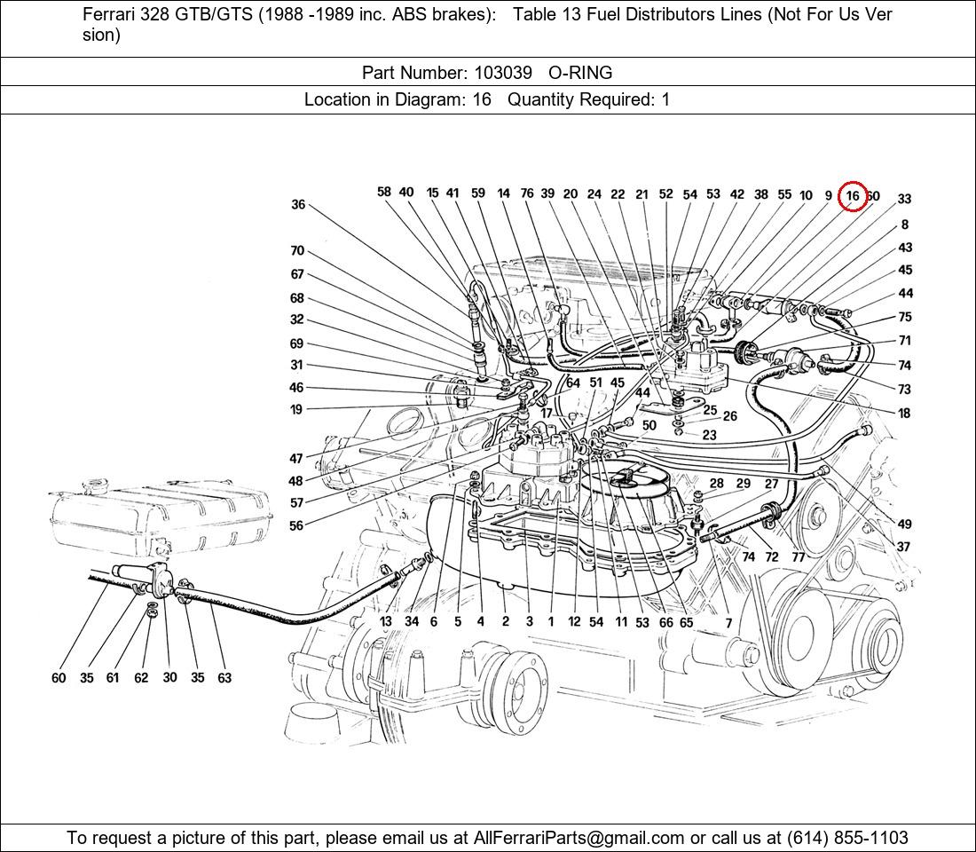 Ferrari Part 103039