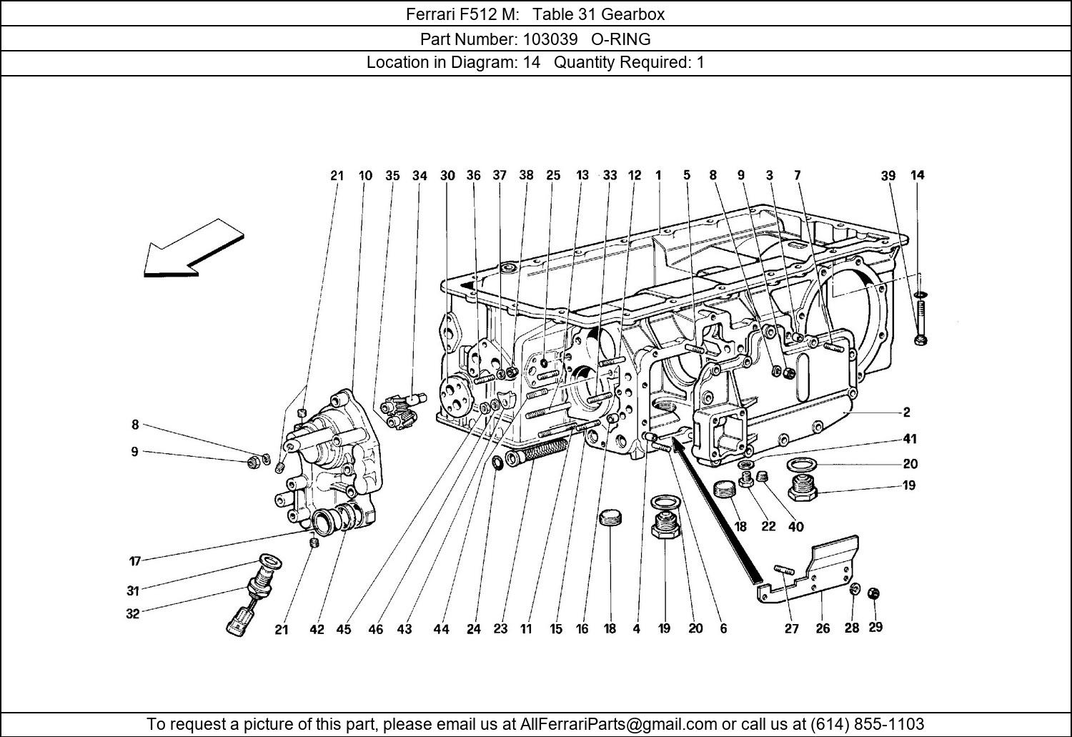 Ferrari Part 103039