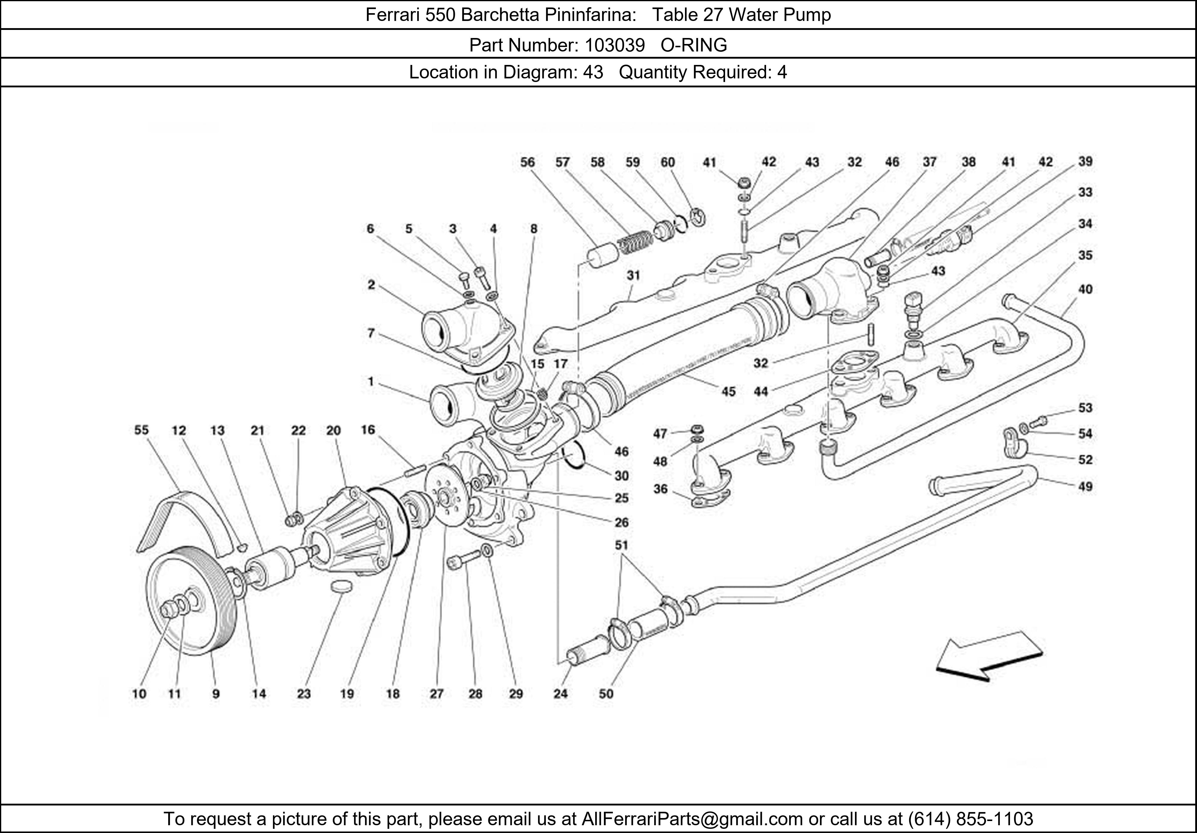 Ferrari Part 103039