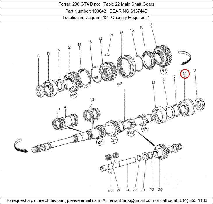 Ferrari Part 103042