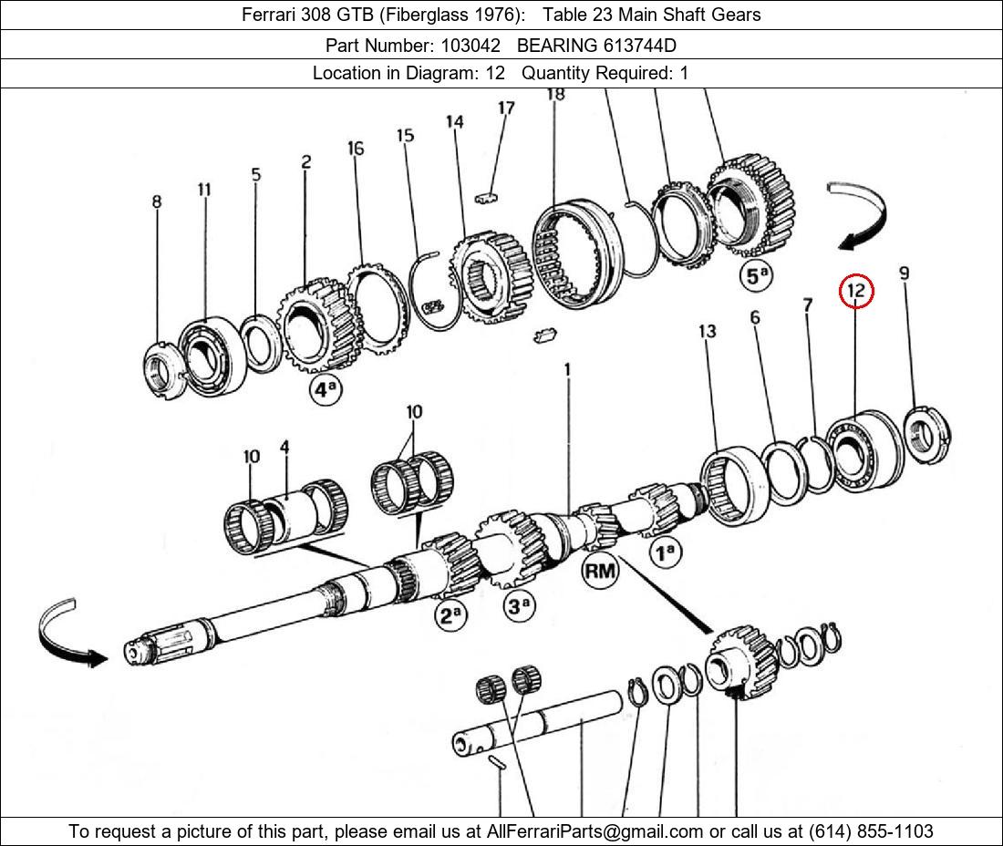 Ferrari Part 103042