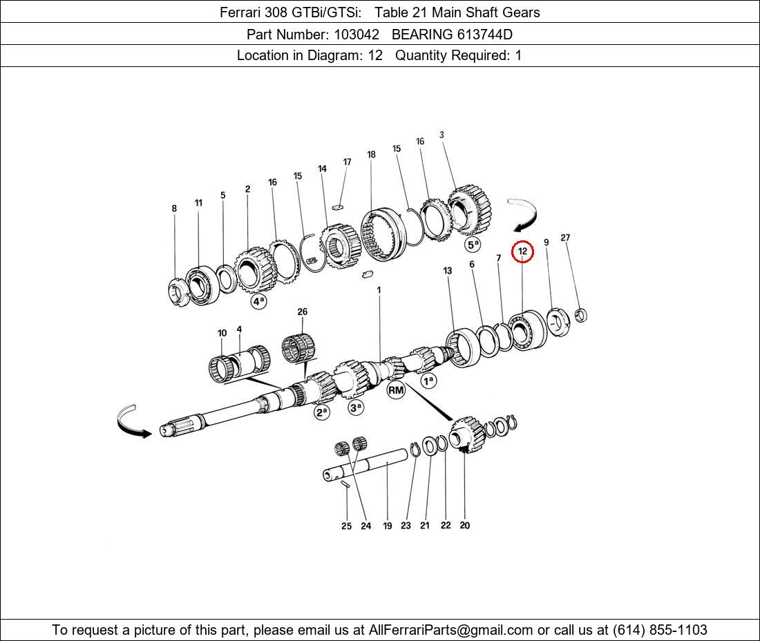 Ferrari Part 103042