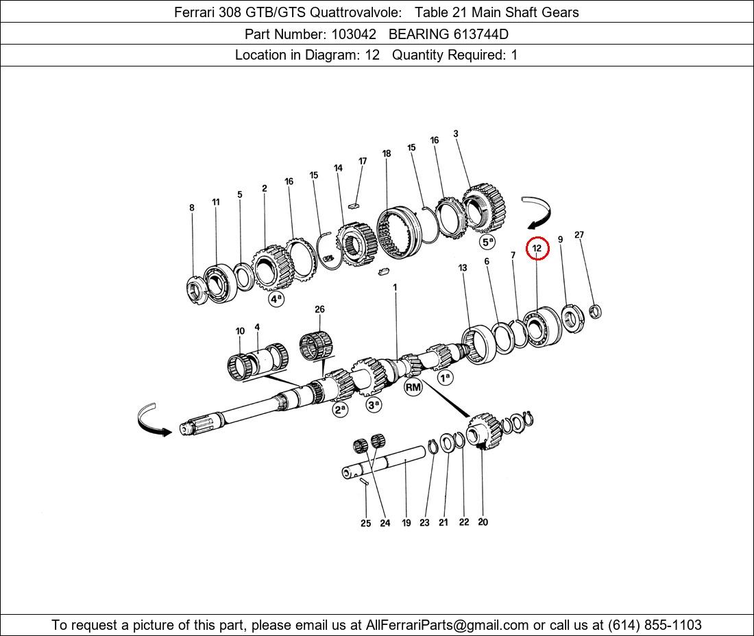 Ferrari Part 103042