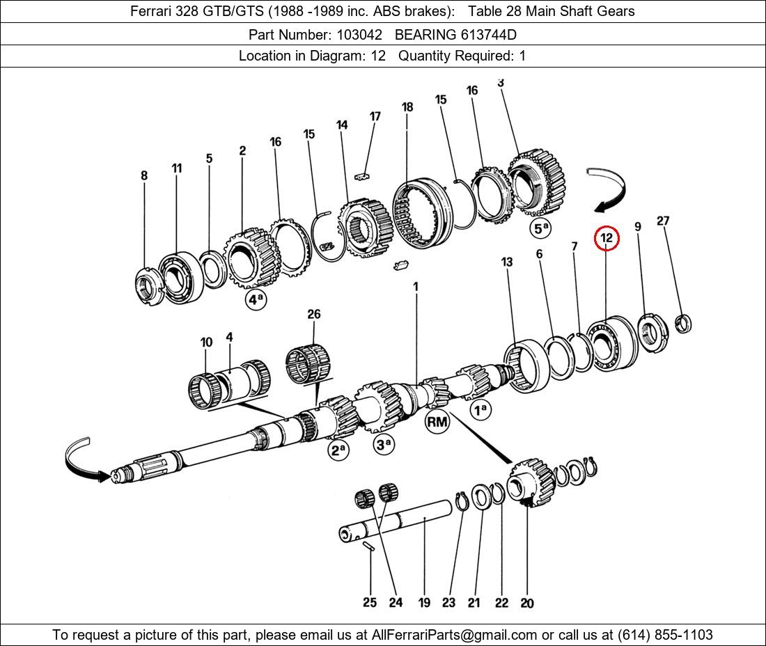 Ferrari Part 103042