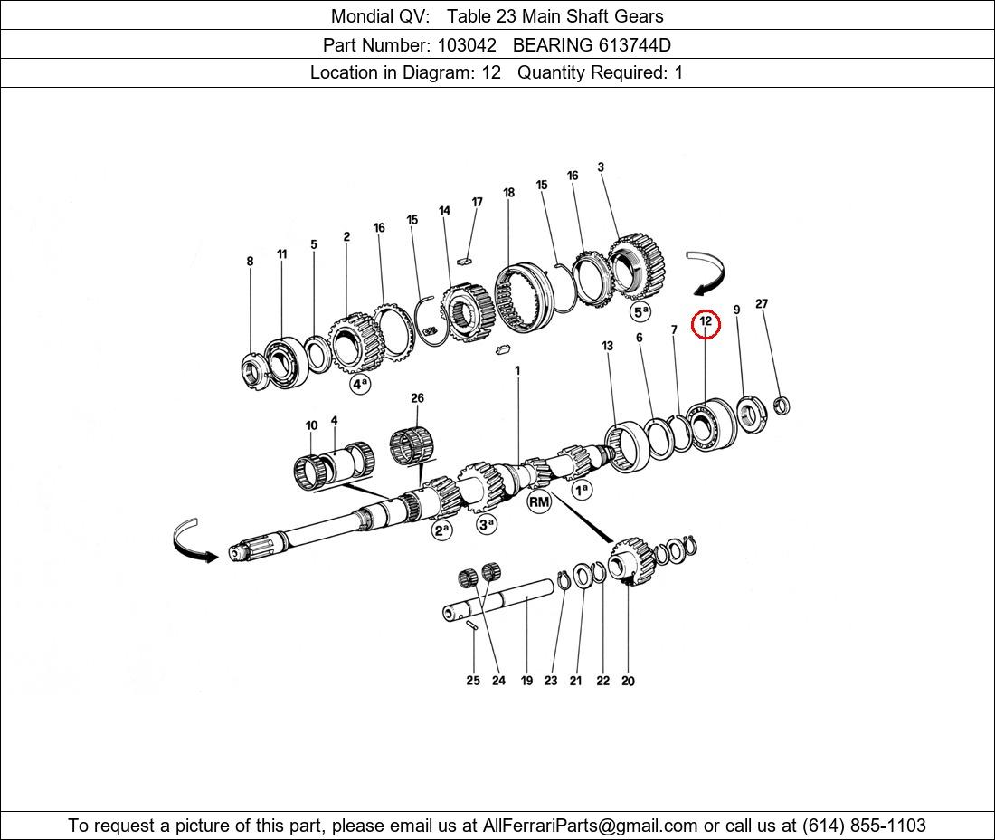 Ferrari Part 103042