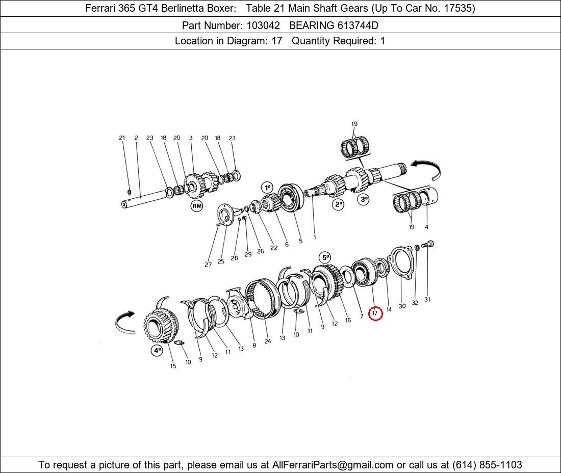 Ferrari Part 103042