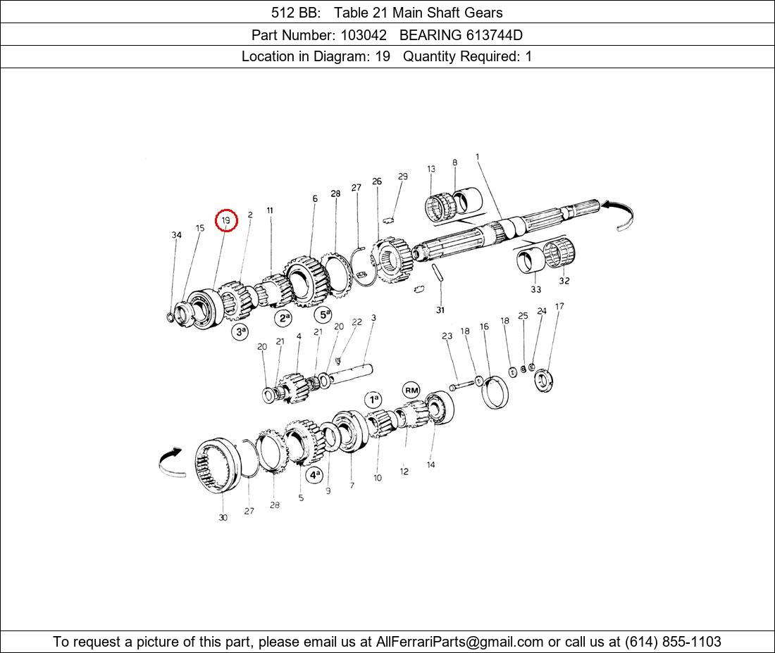 Ferrari Part 103042