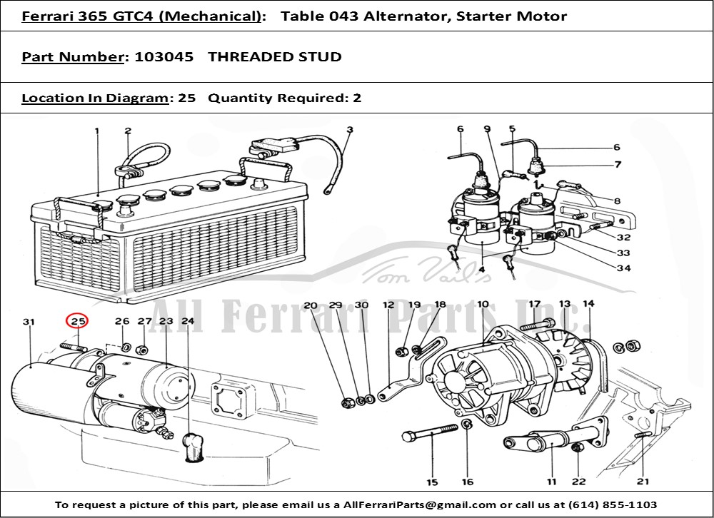 Ferrari Part 103045