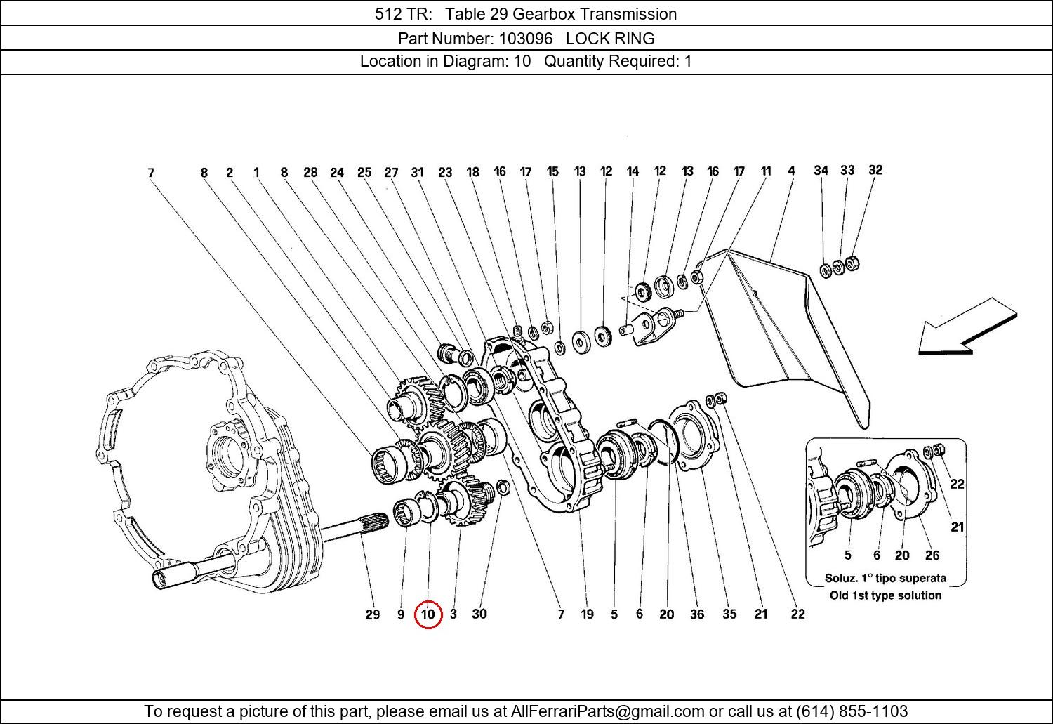 Ferrari Part 103096