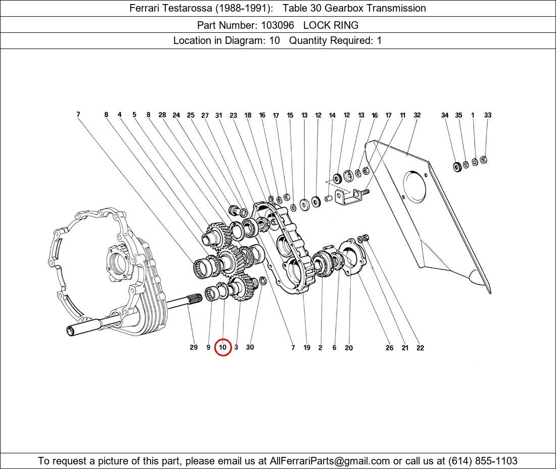 Ferrari Part 103096