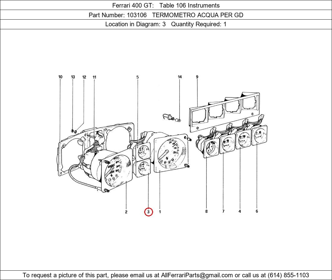 Ferrari Part 103106