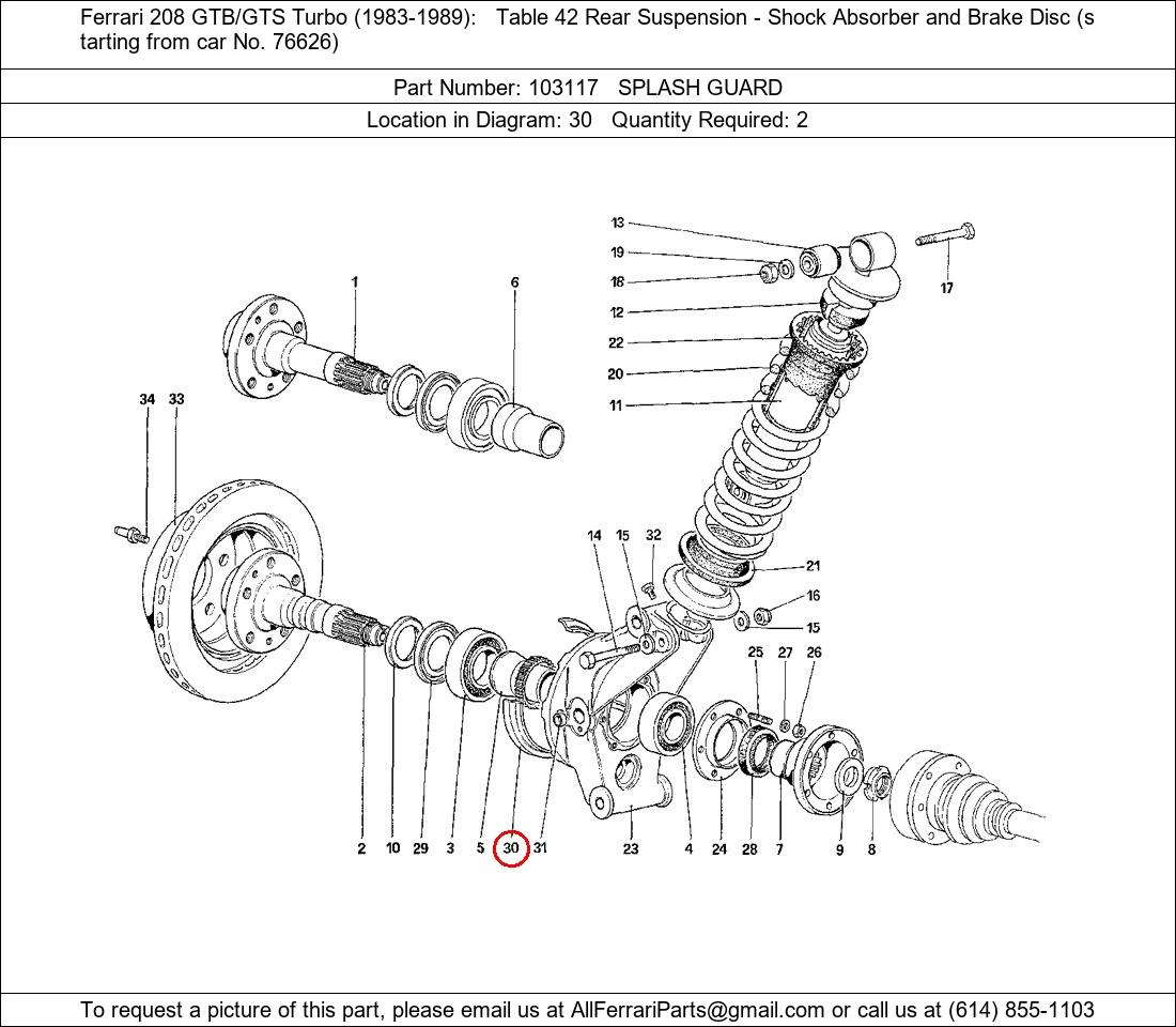 Ferrari Part 103117