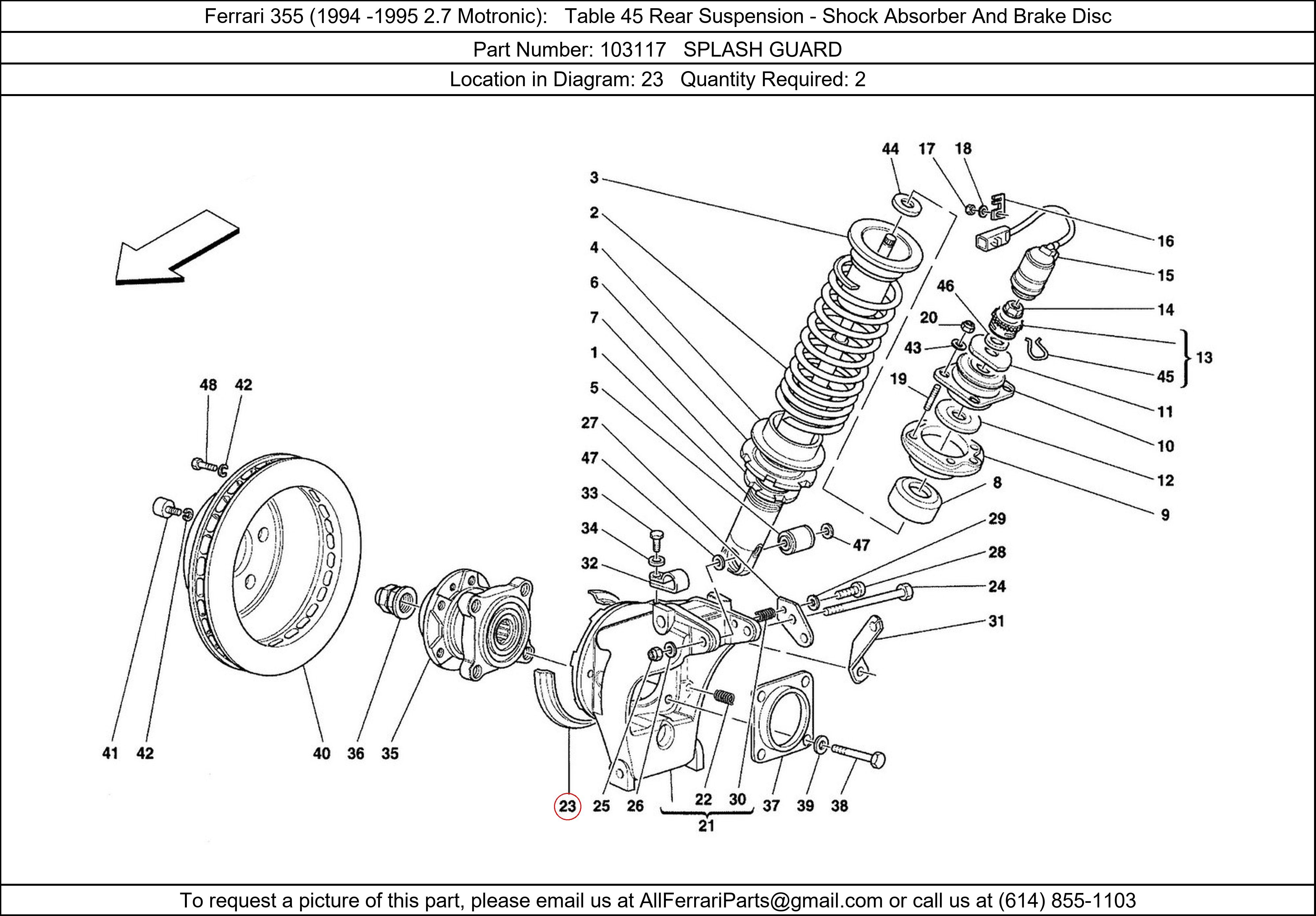 Ferrari Part 103117