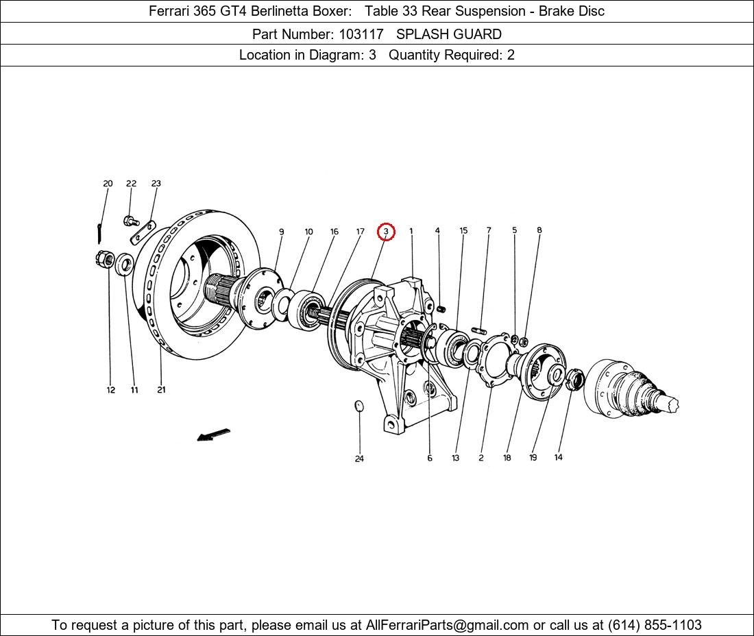 Ferrari Part 103117