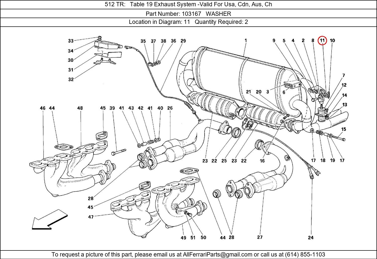 Ferrari Part 103167