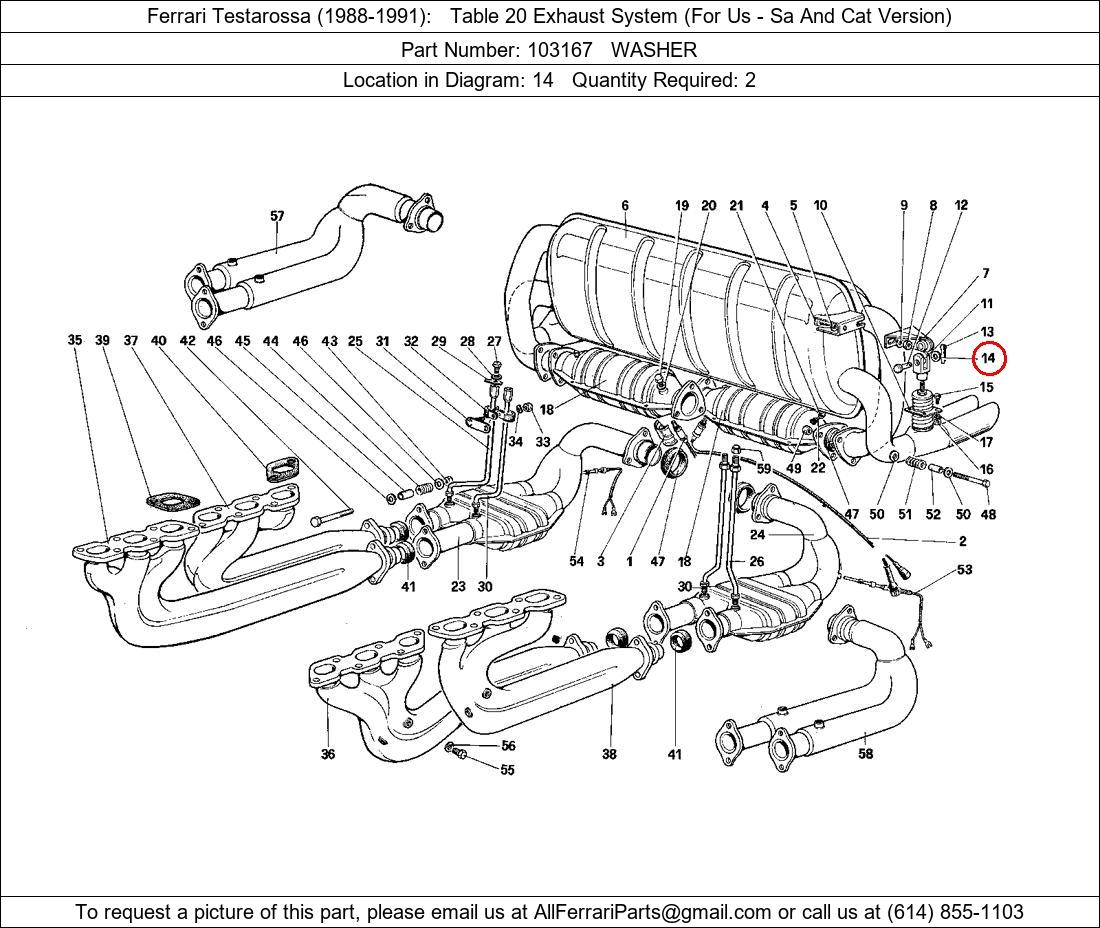 Ferrari Part 103167