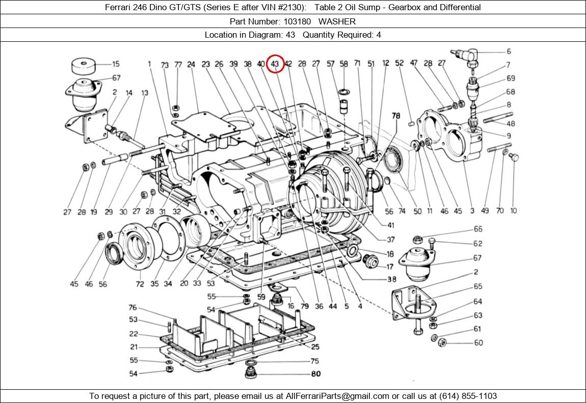 Ferrari Part 103180