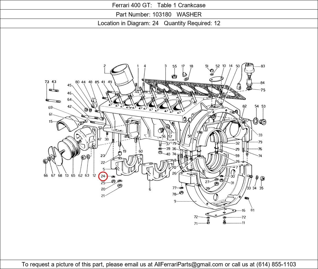 Ferrari Part 103180