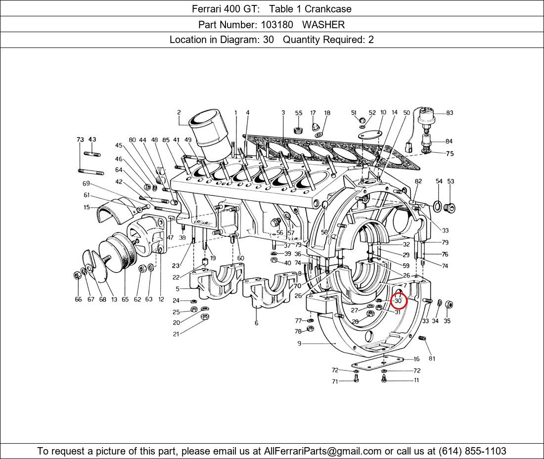 Ferrari Part 103180