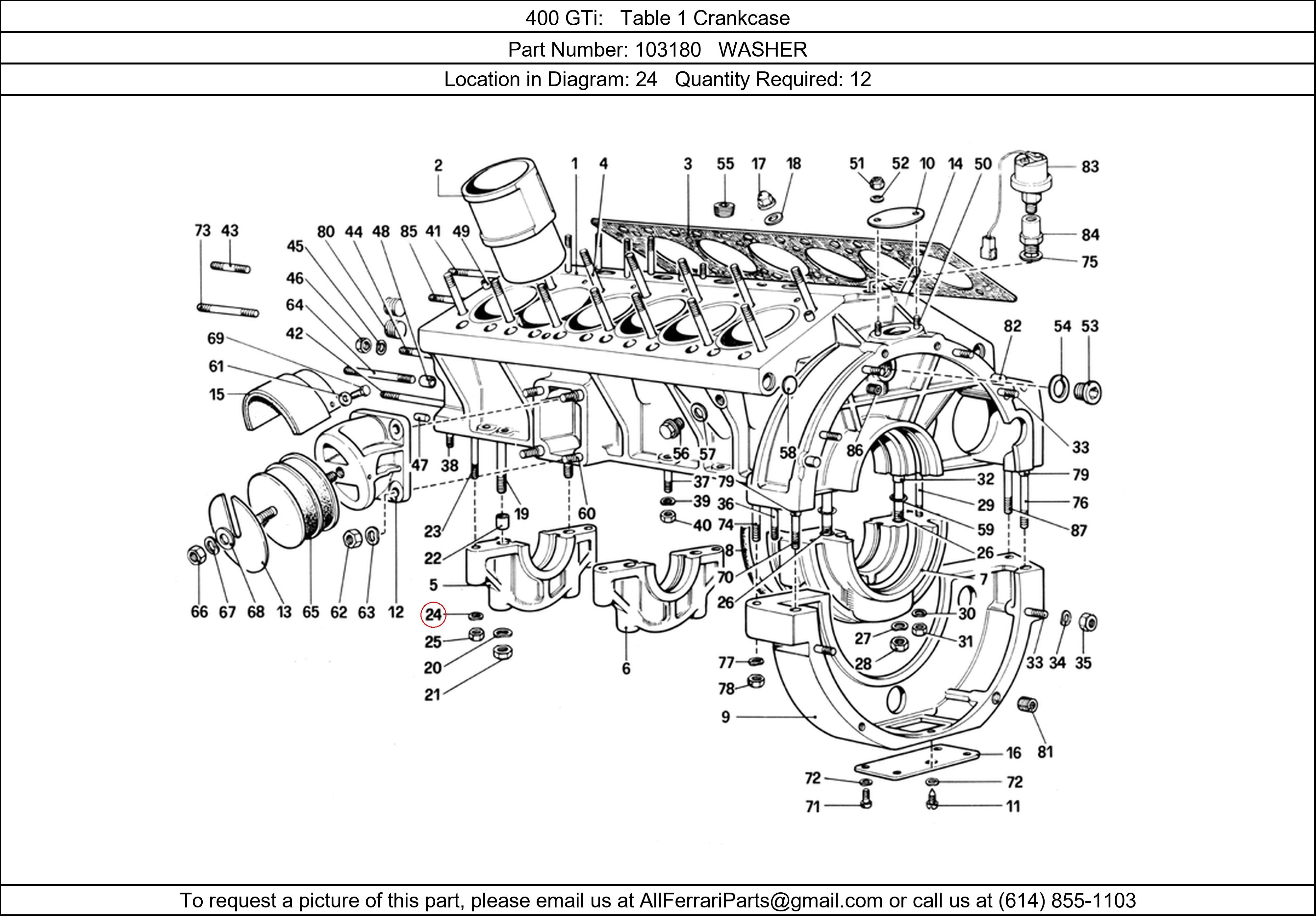 Ferrari Part 103180