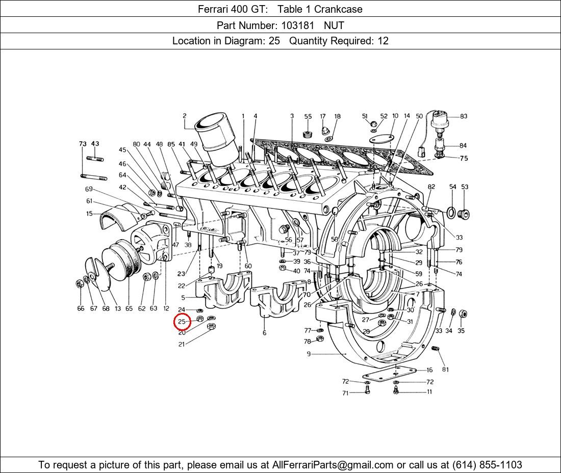 Ferrari Part 103181