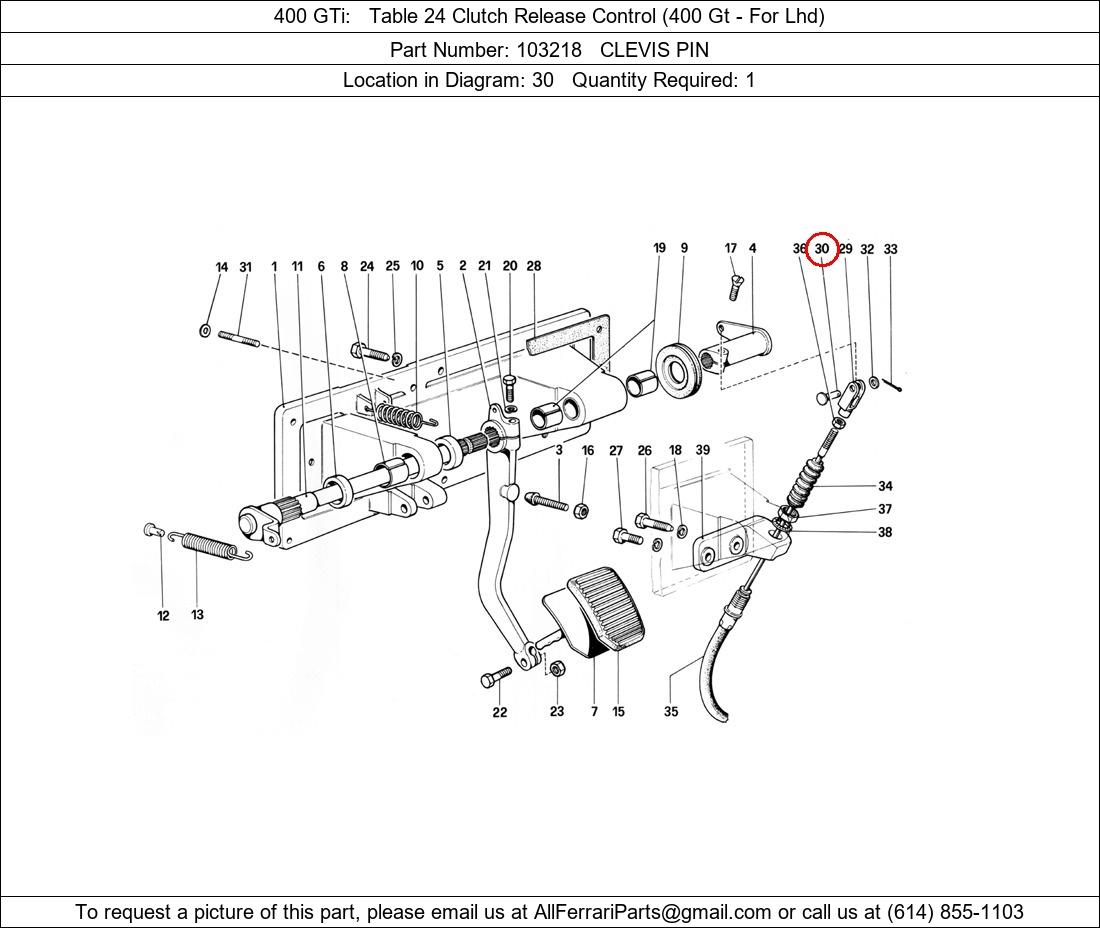 Ferrari Part 103218