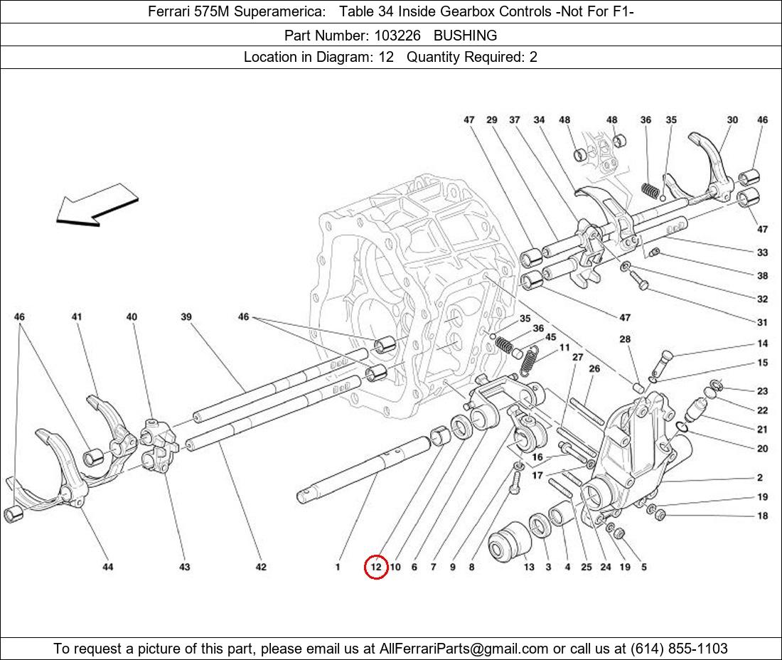 Ferrari Part 103226