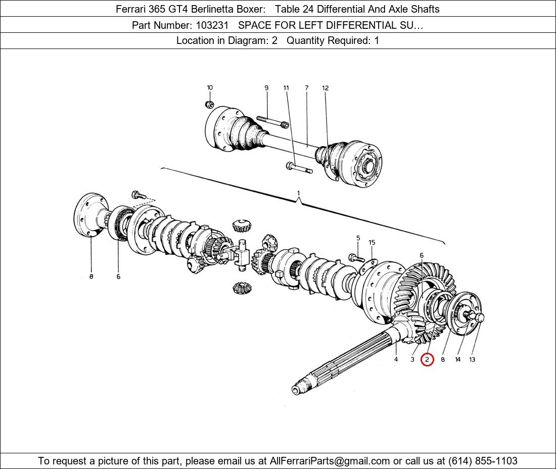 Ferrari Part 103231