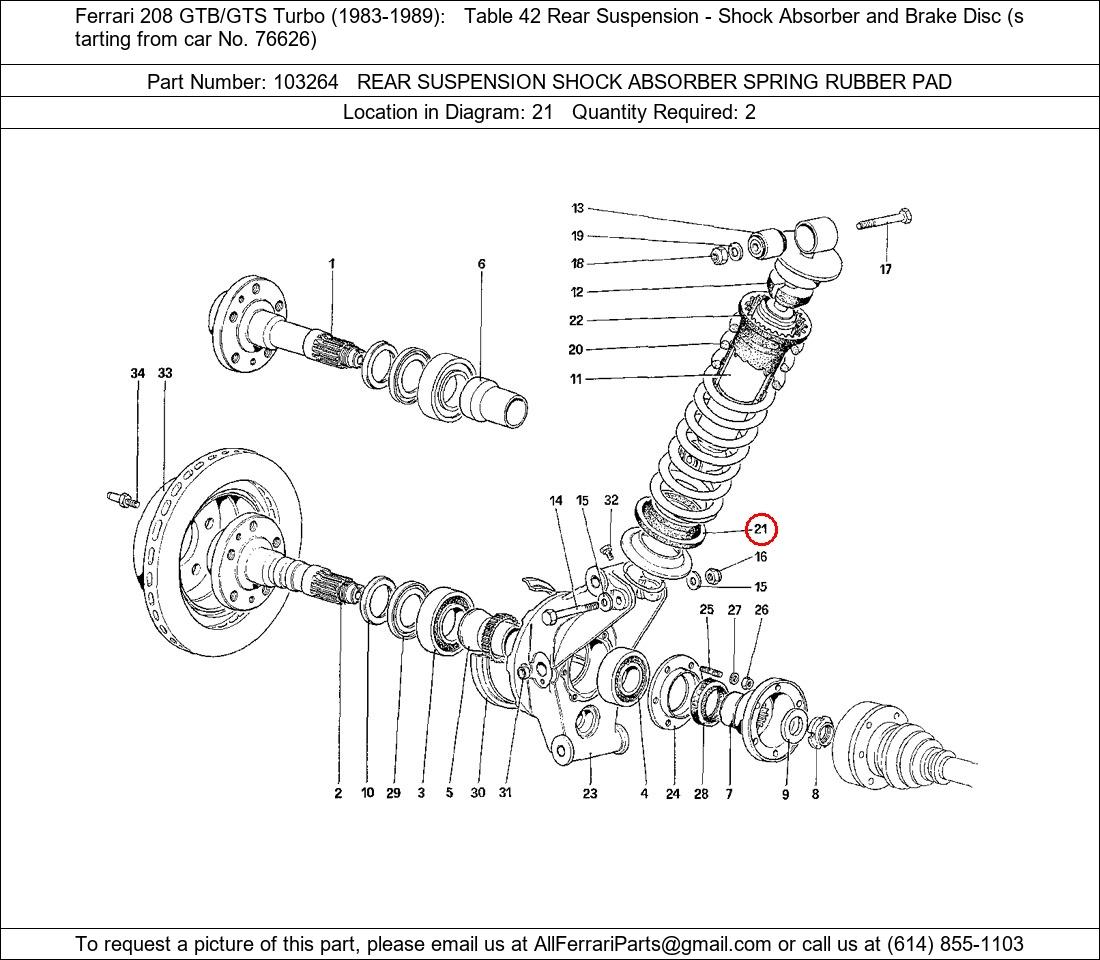 Ferrari Part 103264