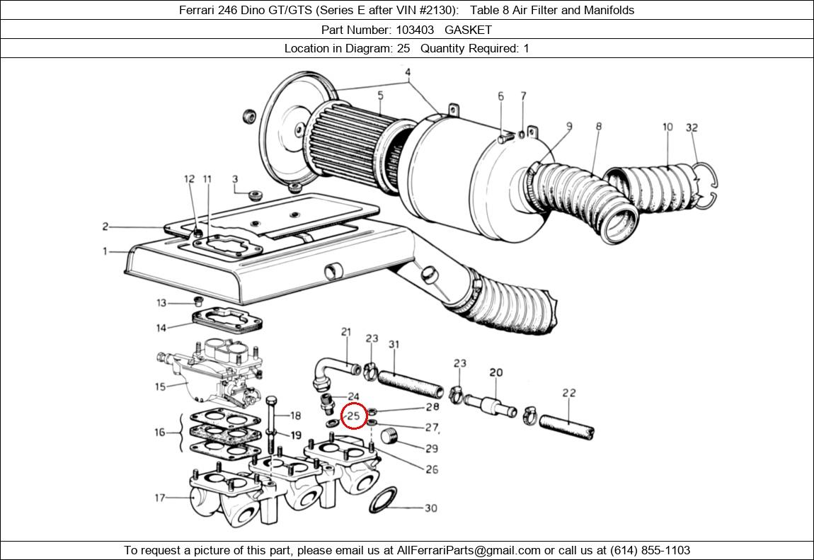 Ferrari Part 103403