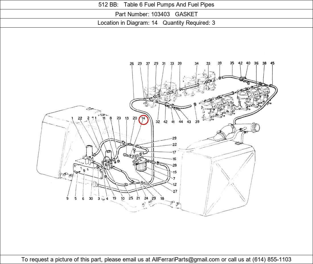 Ferrari Part 103403