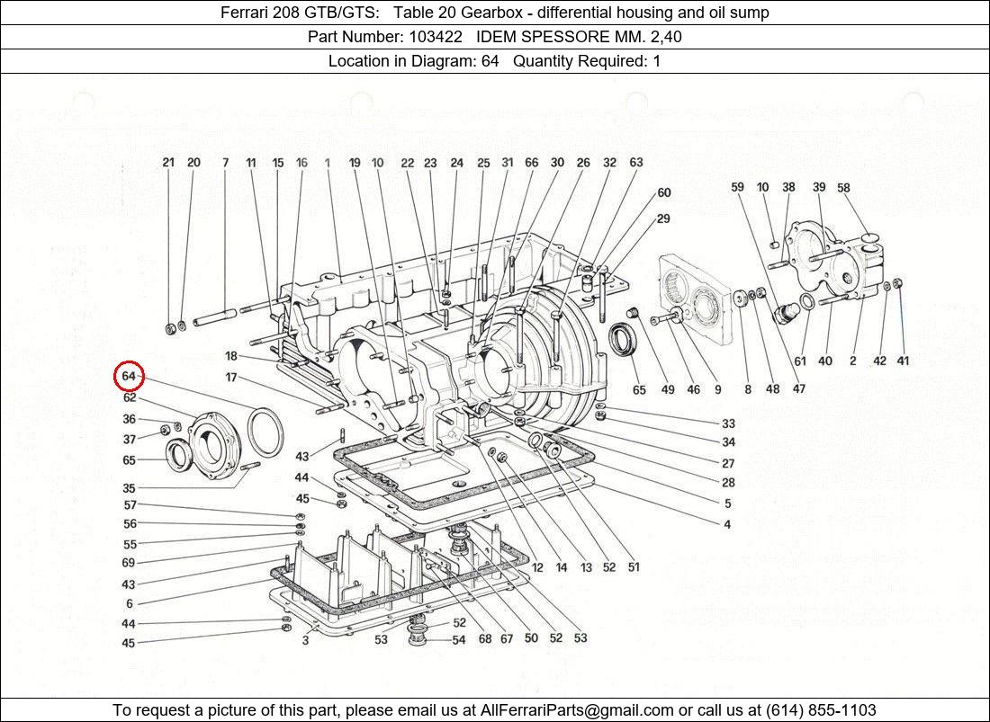 Ferrari Part 103422