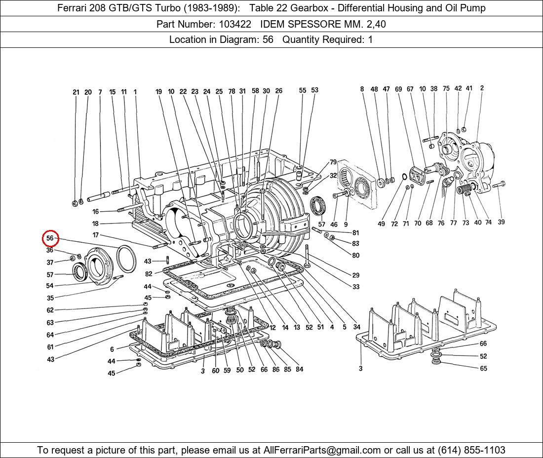 Ferrari Part 103422