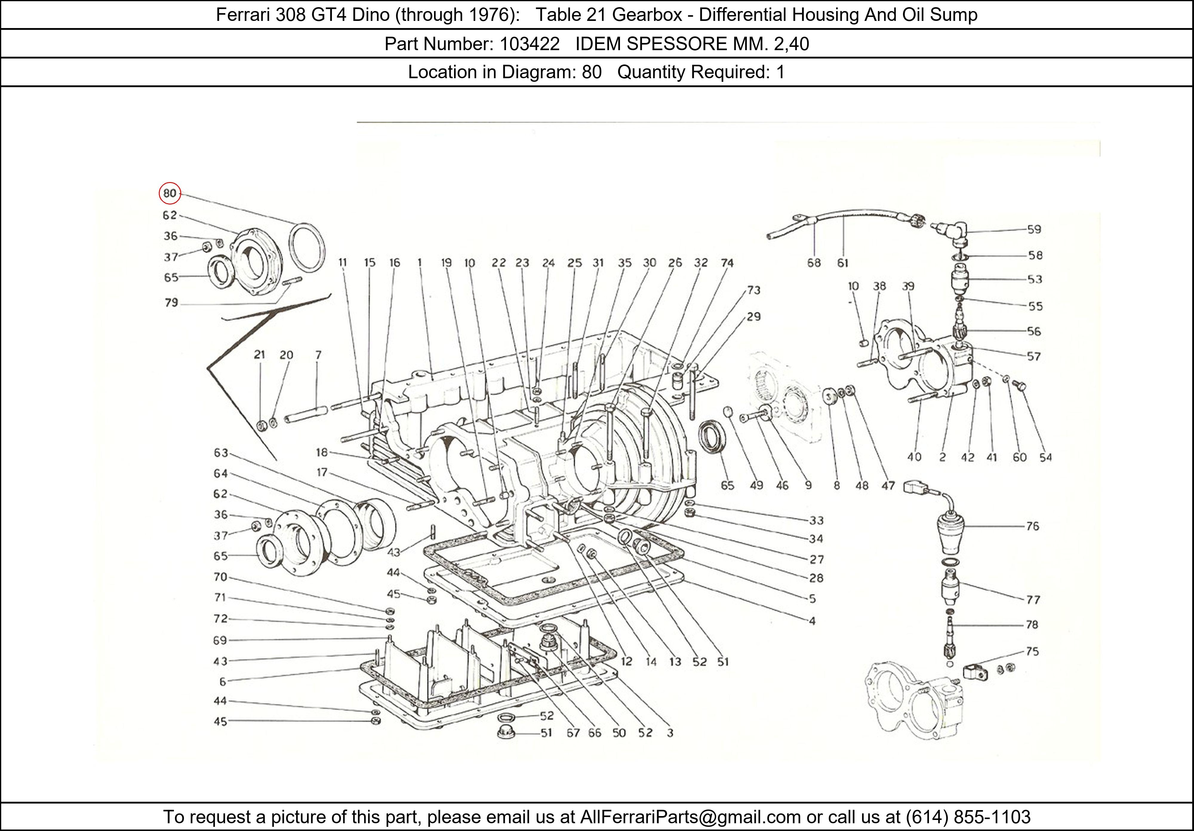 Ferrari Part 103422