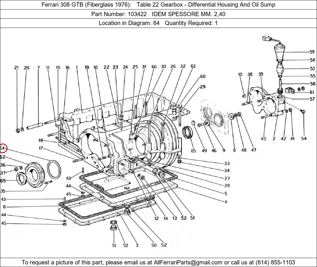 Ferrari Part 103422