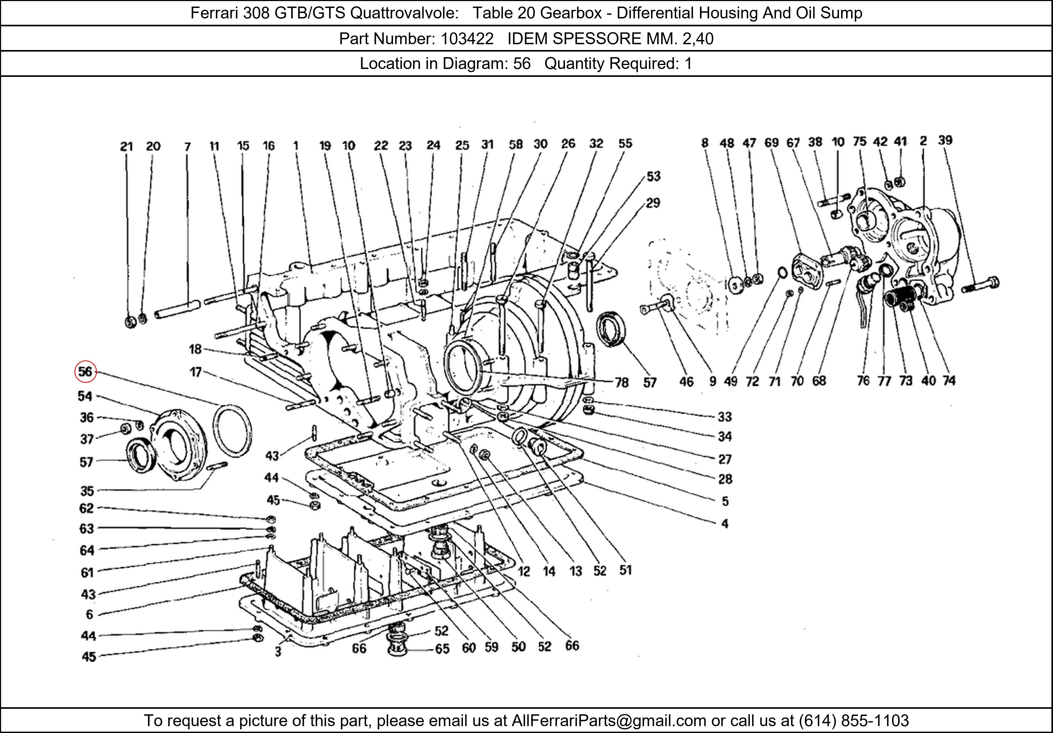 Ferrari Part 103422