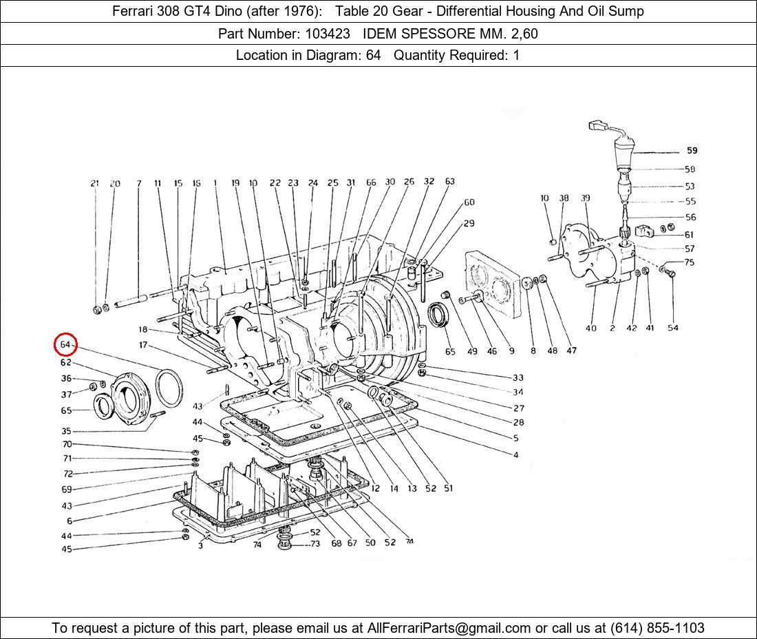 Ferrari Part 103423