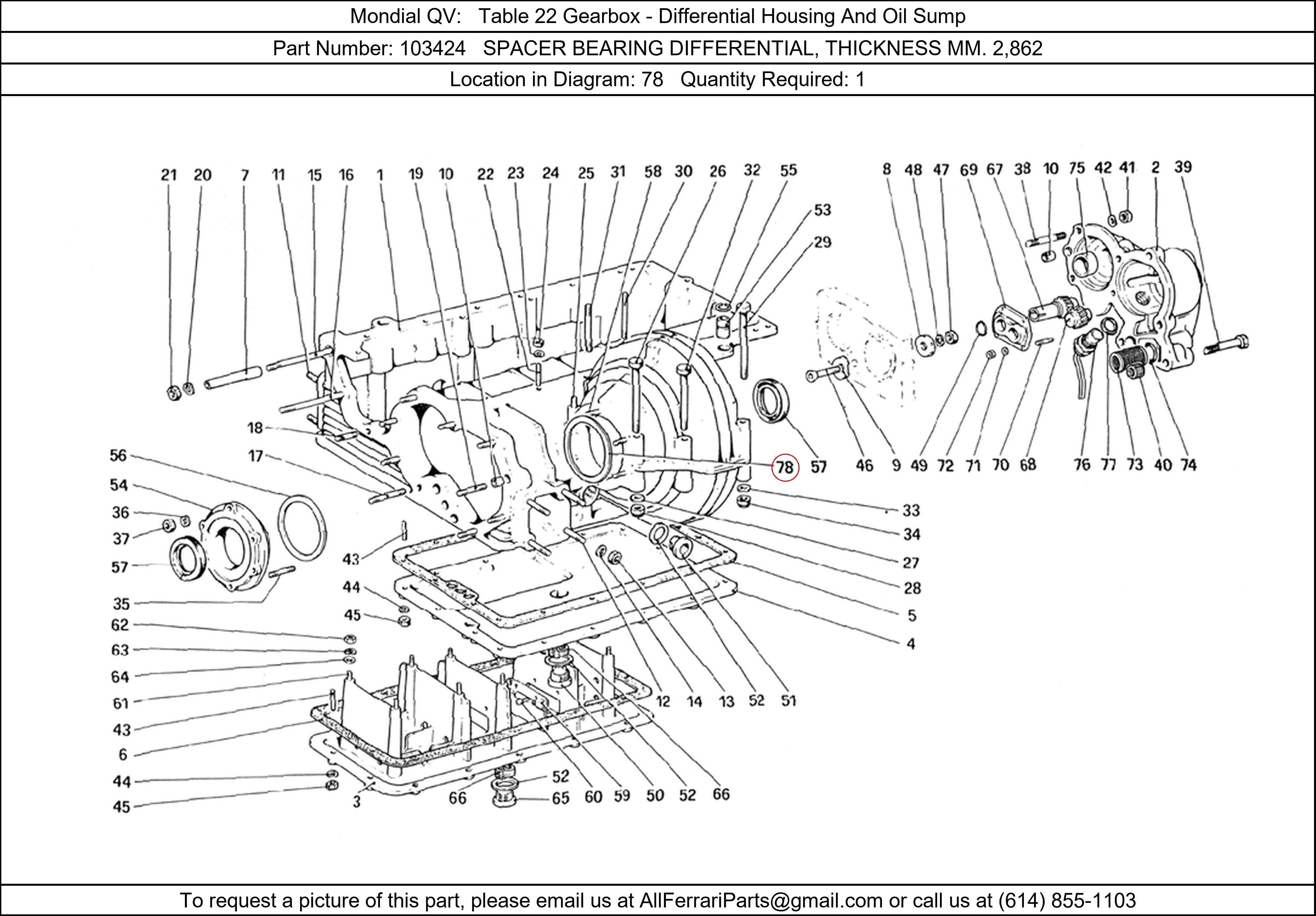 Ferrari Part 103424