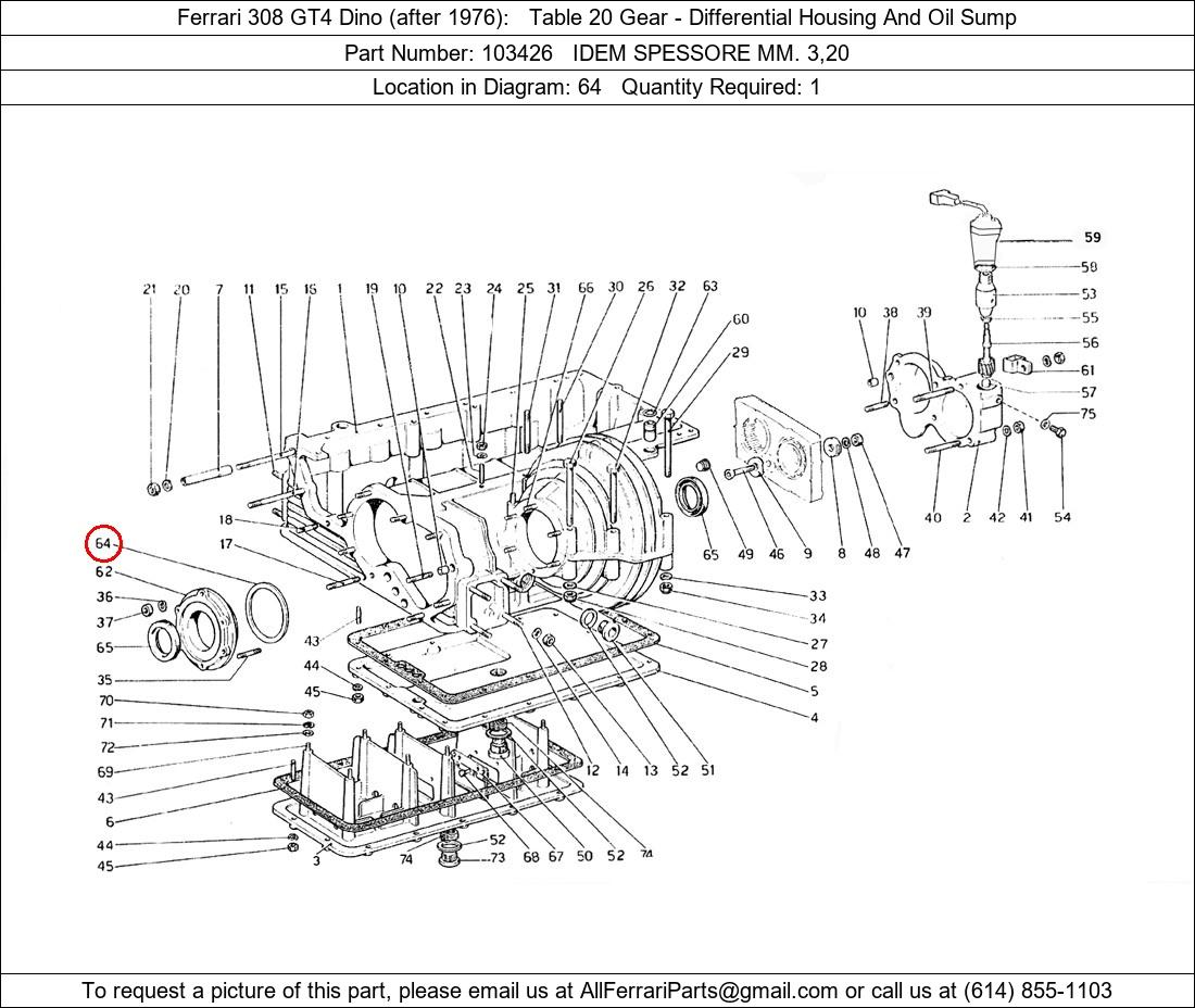 Ferrari Part 103426