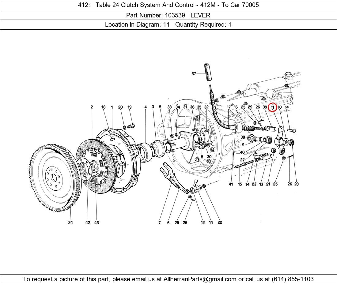 Ferrari Part 103539