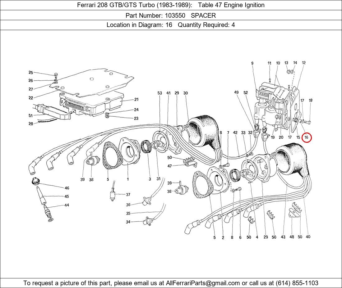 Ferrari Part 103550