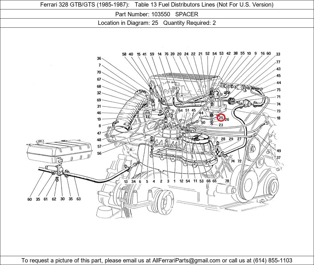 Ferrari Part 103550