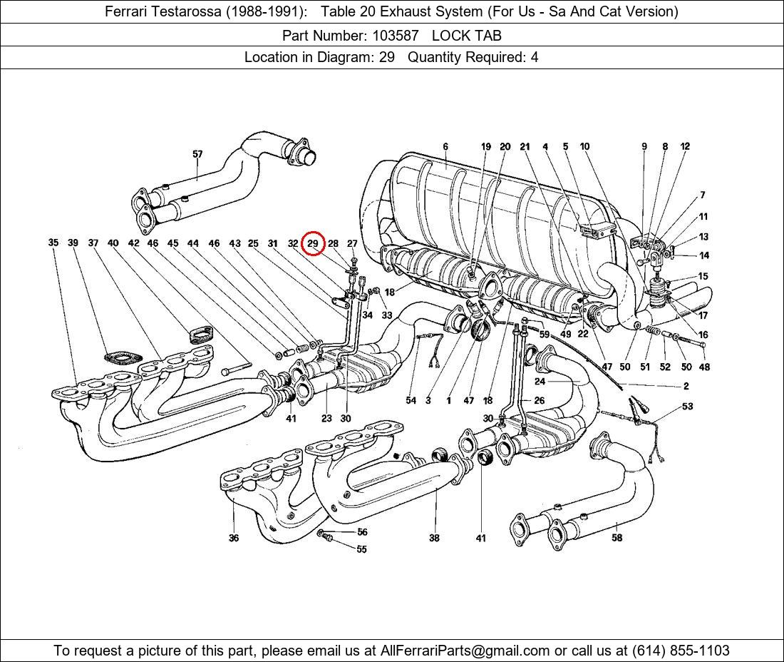 Ferrari Part 103587