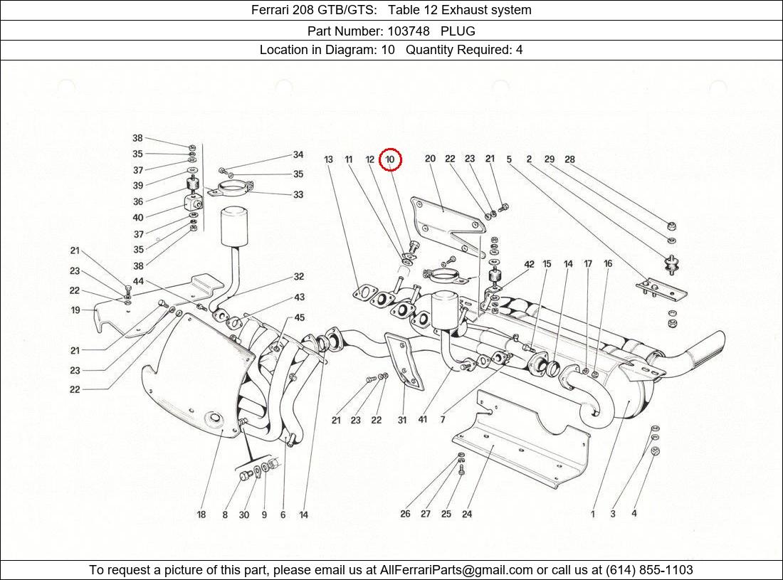 Ferrari Part 103748