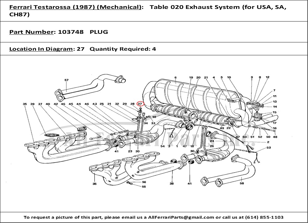 Ferrari Part 103748