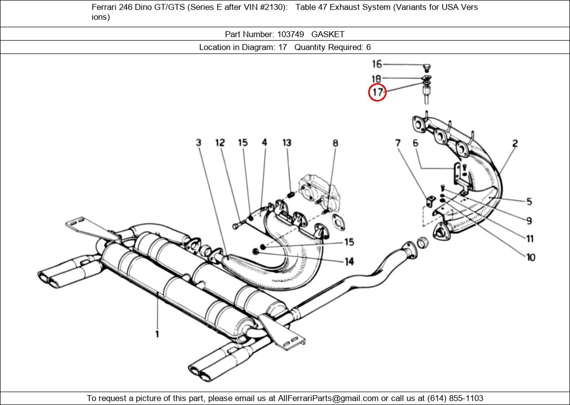 Ferrari Part 103749