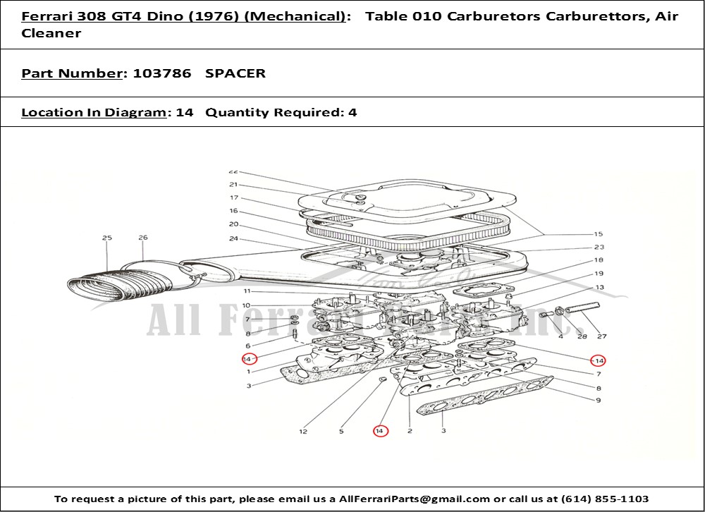 Ferrari Part 103786